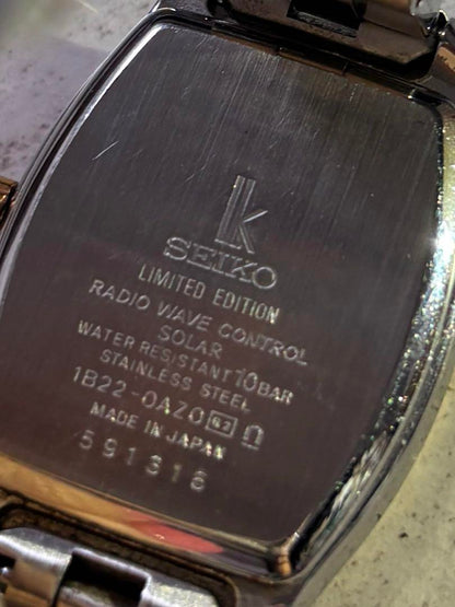 Beautiful Condition SEIKO Lucia Limited Model Swarovski