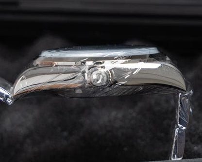 ADDIESDIVE AD2077 Automatic 3-Hand + Calendar Light Blue