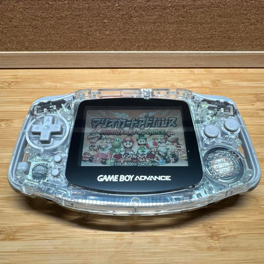 Game Boy Advance Clear New Shell Maintenance Done