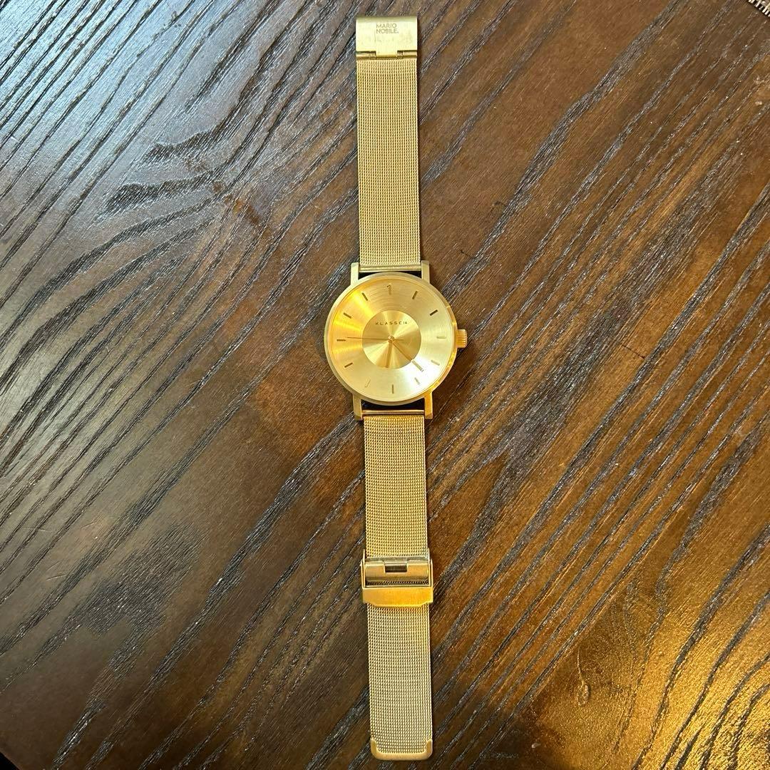 Beautiful Condition KLASSE14/CLASSFOURTEEN VolareGold Watch