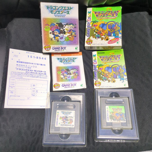 (1990)Dragon Quest Monsters 1 and 2 Set
