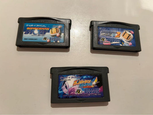 Bomberman Game Boy Advance 3 Pack