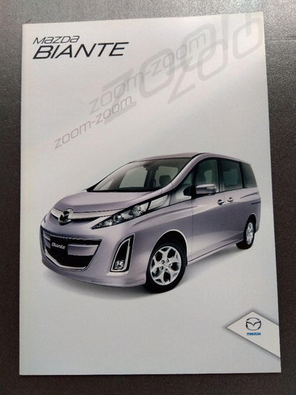 Mazda Biante Catalog and Option Catalog