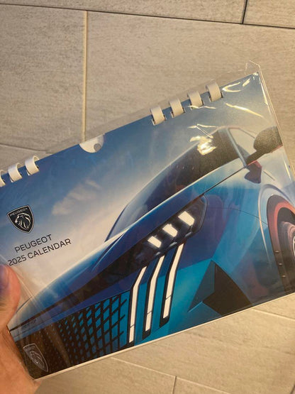 Peugeot 2025 Calendar Stand