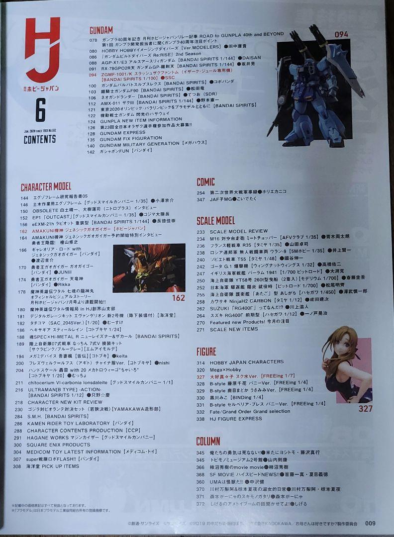 Monthly Hobby Japan June 2020