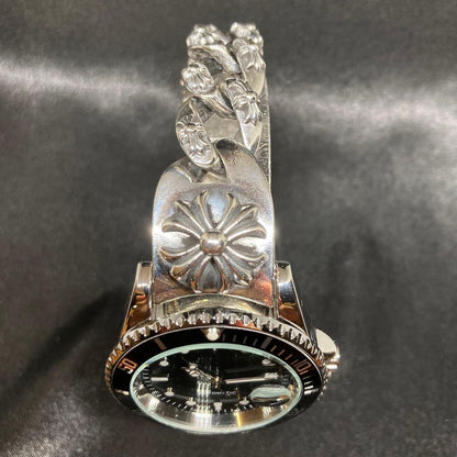 No Logo Breathe Watch Mechanical Automatic Mirror Black