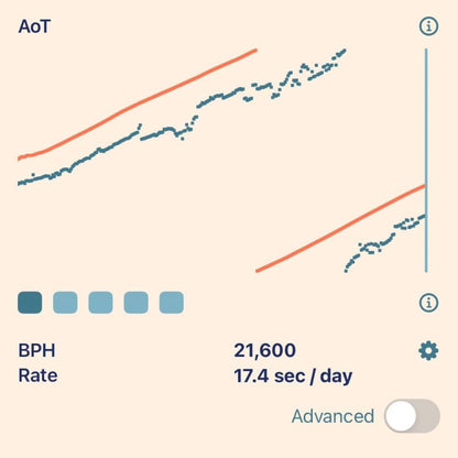 No Logo Breathe Watch Mechanical Automatic Mirror Black