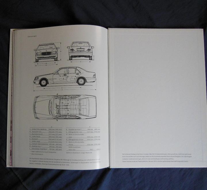 Mercedes-Benz S-Class (W140) German Catalogue [Rare Item #310]