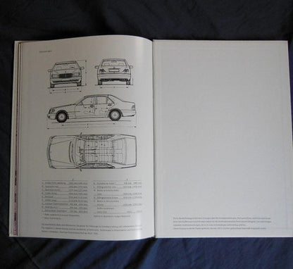 Mercedes-Benz S-Class (W140) German Catalogue [Rare Item #310]