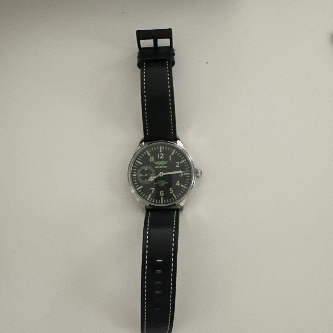 AVIATOR Automatic Winding Watch Skeleton 1980s