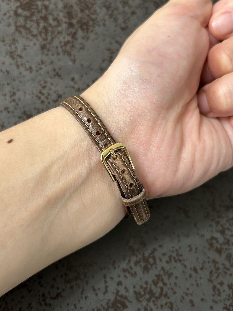 Rarity Elephant Leather Omega, Geneva Ladies Winding Watch