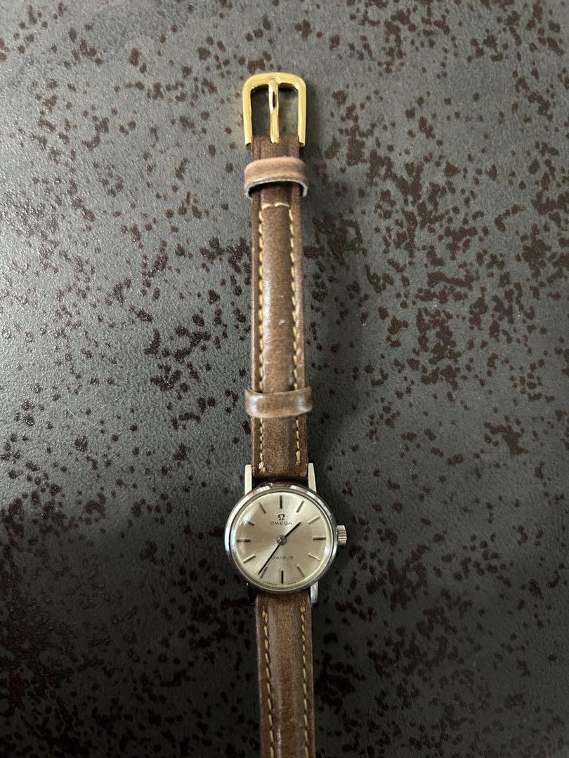 Rarity Elephant Leather Omega, Geneva Ladies Winding Watch
