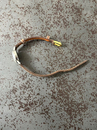 Rarity Elephant Leather Omega, Geneva Ladies Winding Watch