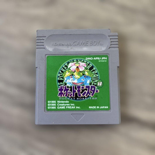 Pokémon Green Game Boy Game