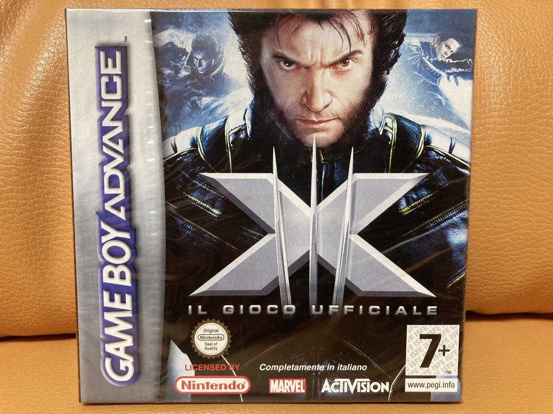 New, unopened, overseas edition, X-Men The Official Game GBA