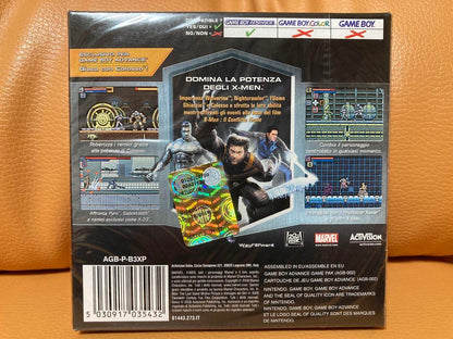 New, unopened, overseas edition, X-Men The Official Game GBA