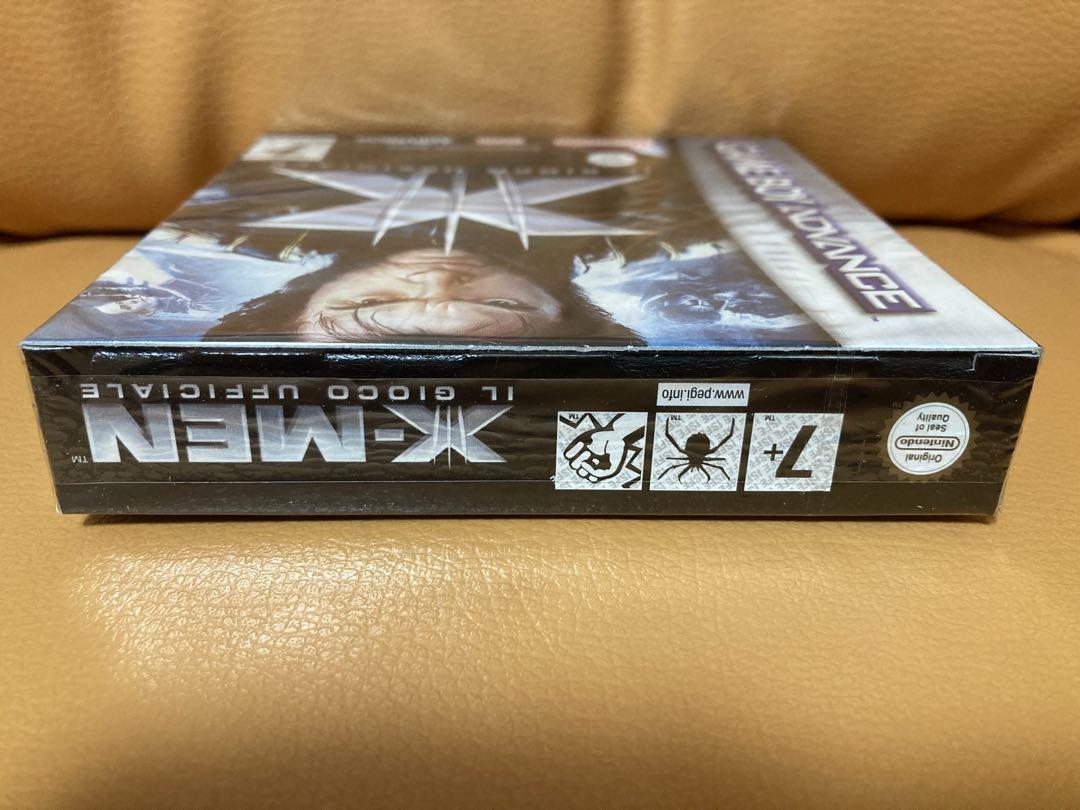 New, unopened, overseas edition, X-Men The Official Game GBA