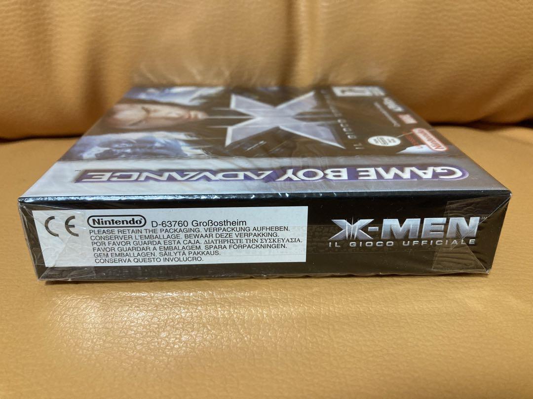 New, unopened, overseas edition, X-Men The Official Game GBA