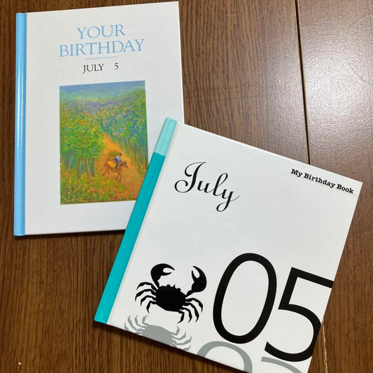 7/5 Birthday Book