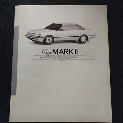 Toyota MARK II 1987 Catalog Price List