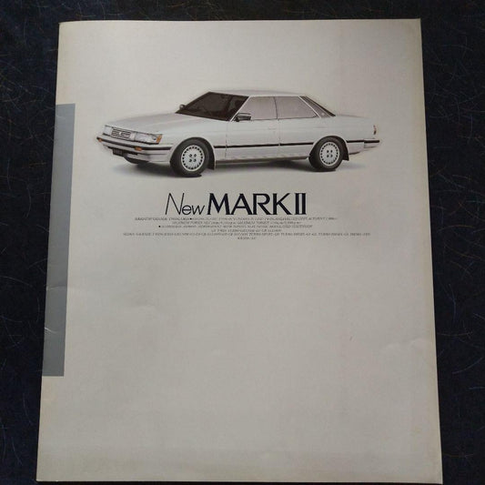 Toyota MARK II 1987 Catalog Price List
