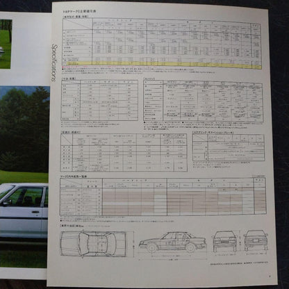 Toyota MARK II 1987 Catalog Price List