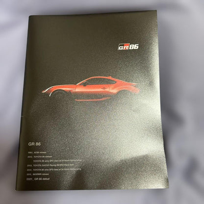 Toyota GR 86 As of October 2021 Catalog