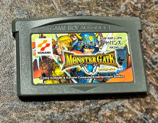 [Verified Working] MONSTER GATE Game Boy Advance Game
