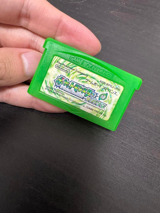 Lime Green Game Boy Advance Cartridge