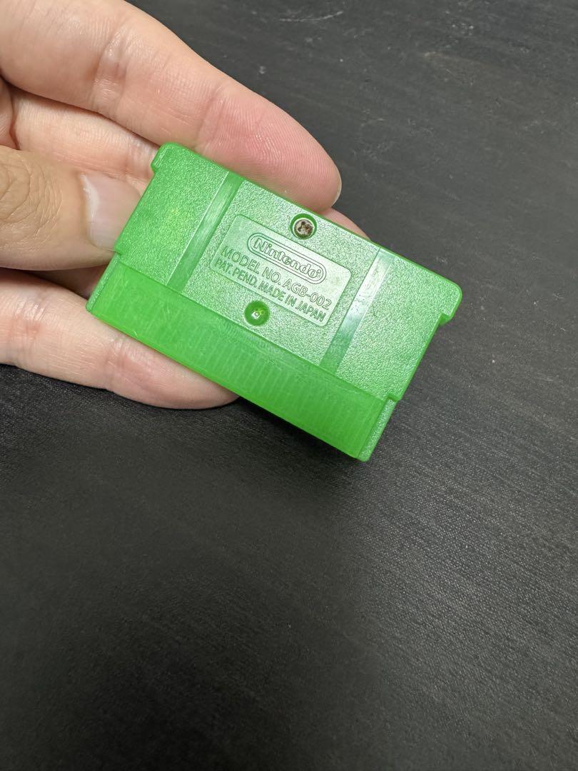 Lime Green Game Boy Advance Cartridge
