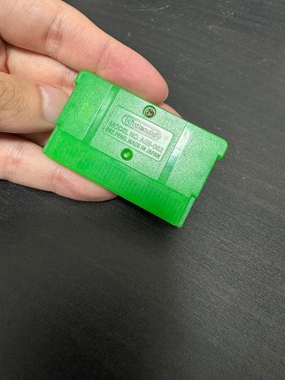 Lime Green Game Boy Advance Cartridge