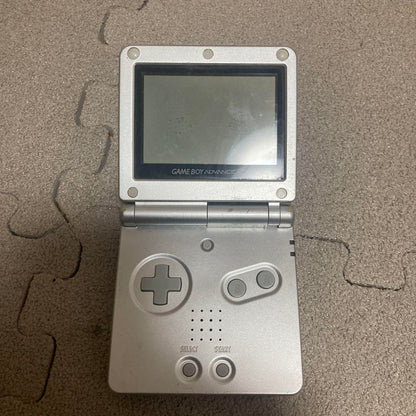 Silver Game Boy Advance SP Console