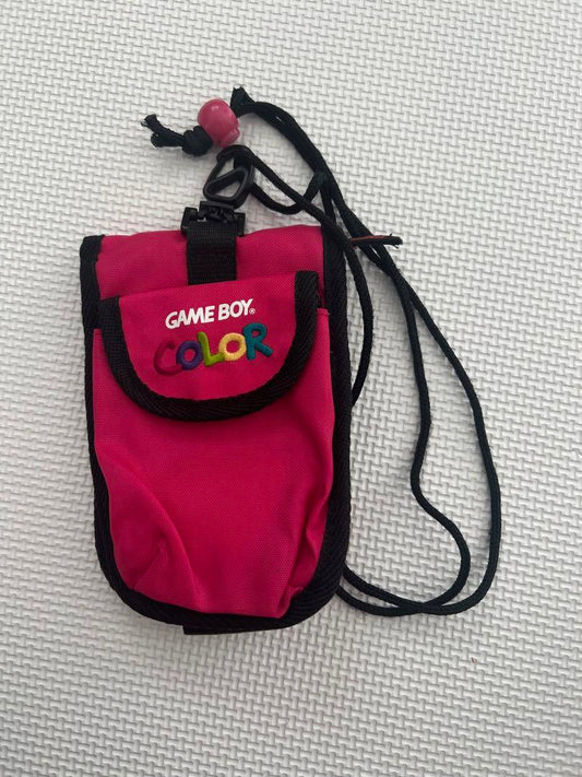 Pink Game Boy Color Case with Strap