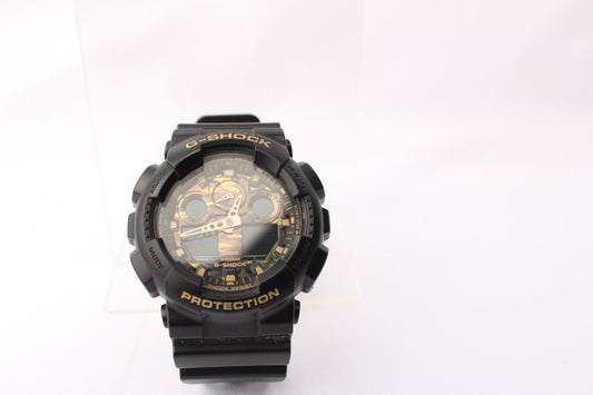 CASIO Analog Watch GA-100CF-1A9JF Camouflage
