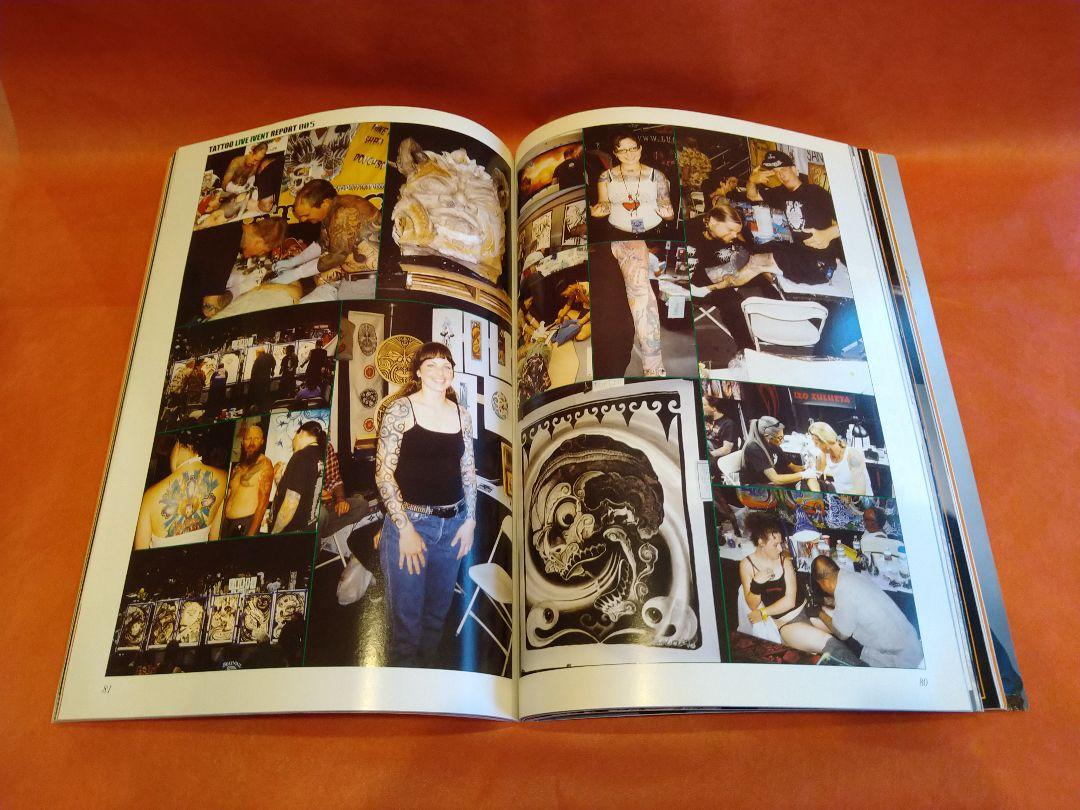 Book "Tattoo Life" B14, Tattoo Book, Kasukura Shuppan, 2003. VOL.1,