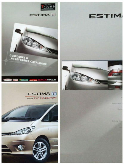 Toyota Estima/Special Edition Hiace New Car Catalogue Accessory Price List