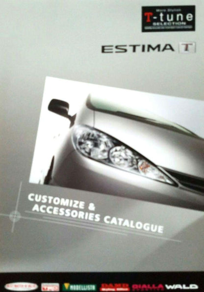 Toyota Estima/Special Edition Hiace New Car Catalogue Accessory Price List