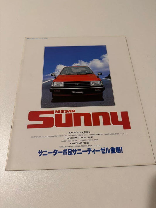 Nissan Sunny Catalog 1980s