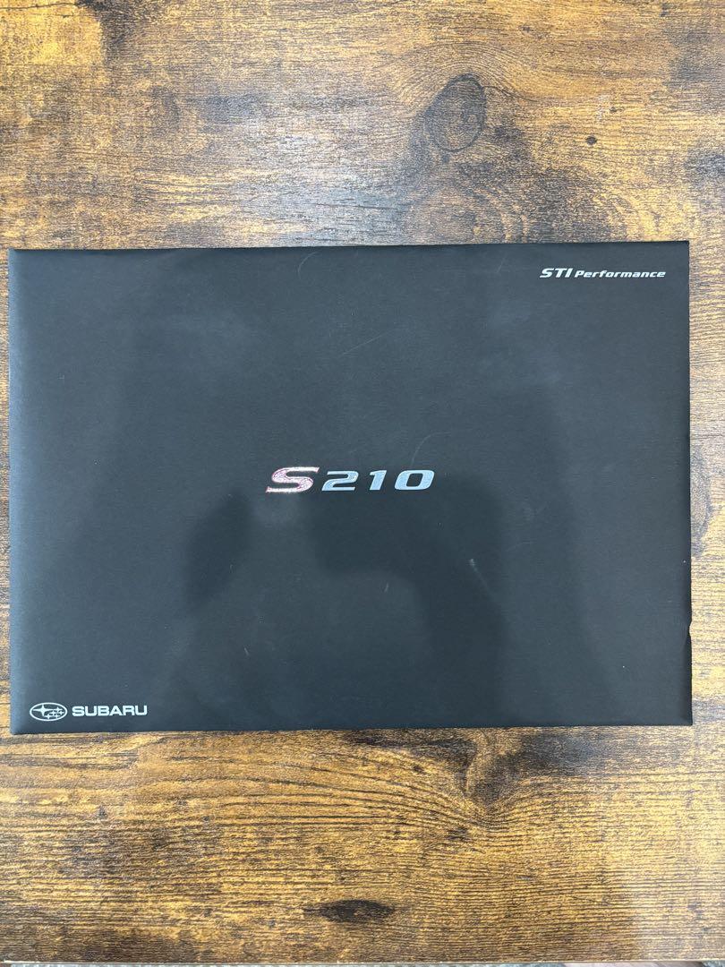 SUBARU S210 STI Performance Catalog