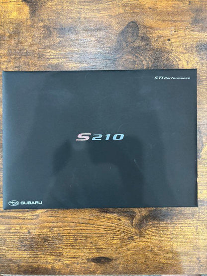 SUBARU S210 STI Performance Catalog