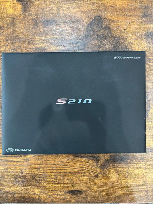 SUBARU S210 STI Performance Catalog