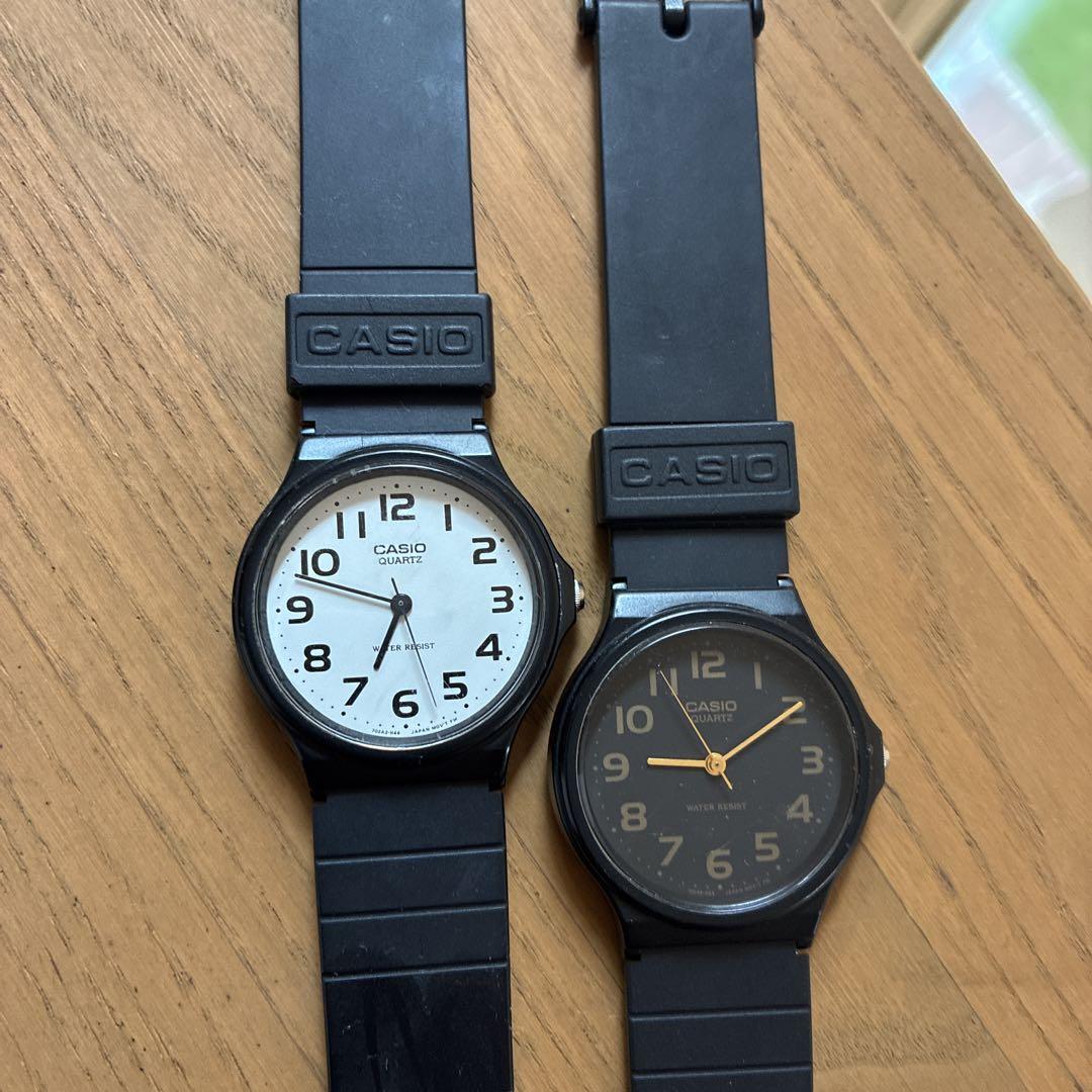 Brand New CASIO Analog Quartz Watch 2 Set