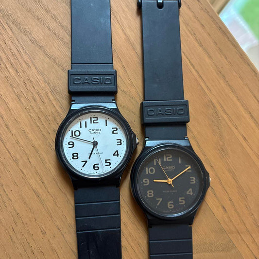Brand New CASIO Analog Quartz Watch 2 Set
