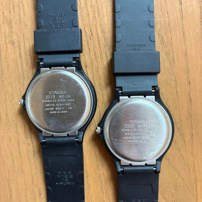 Brand New CASIO Analog Quartz Watch 2 Set