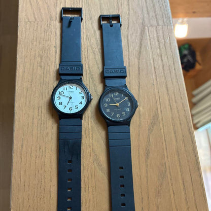 Brand New CASIO Analog Quartz Watch 2 Set