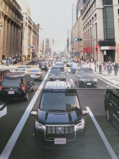 Toyota JPN TAXI 2019/3 Catalog & Deep Blue Limited Car Catalog