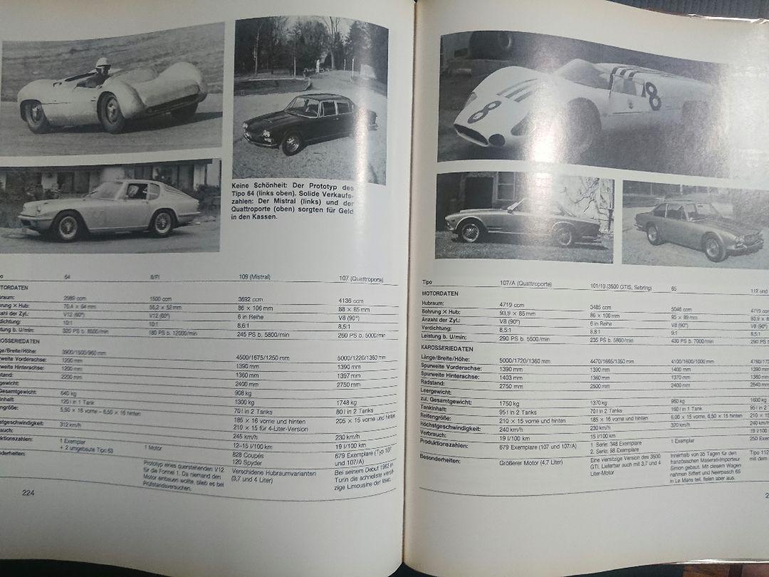 Maserati Western Old Book