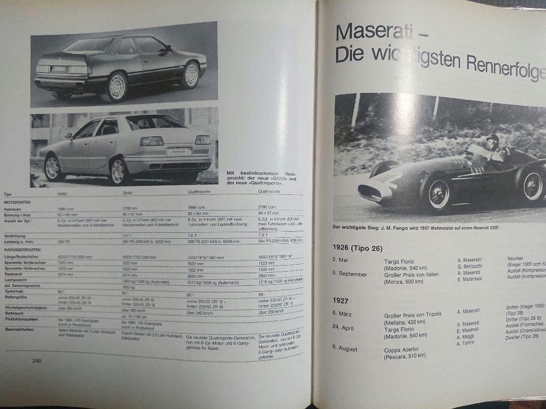 Maserati Western Old Book