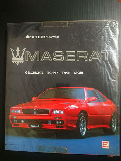 Maserati Western Old Book