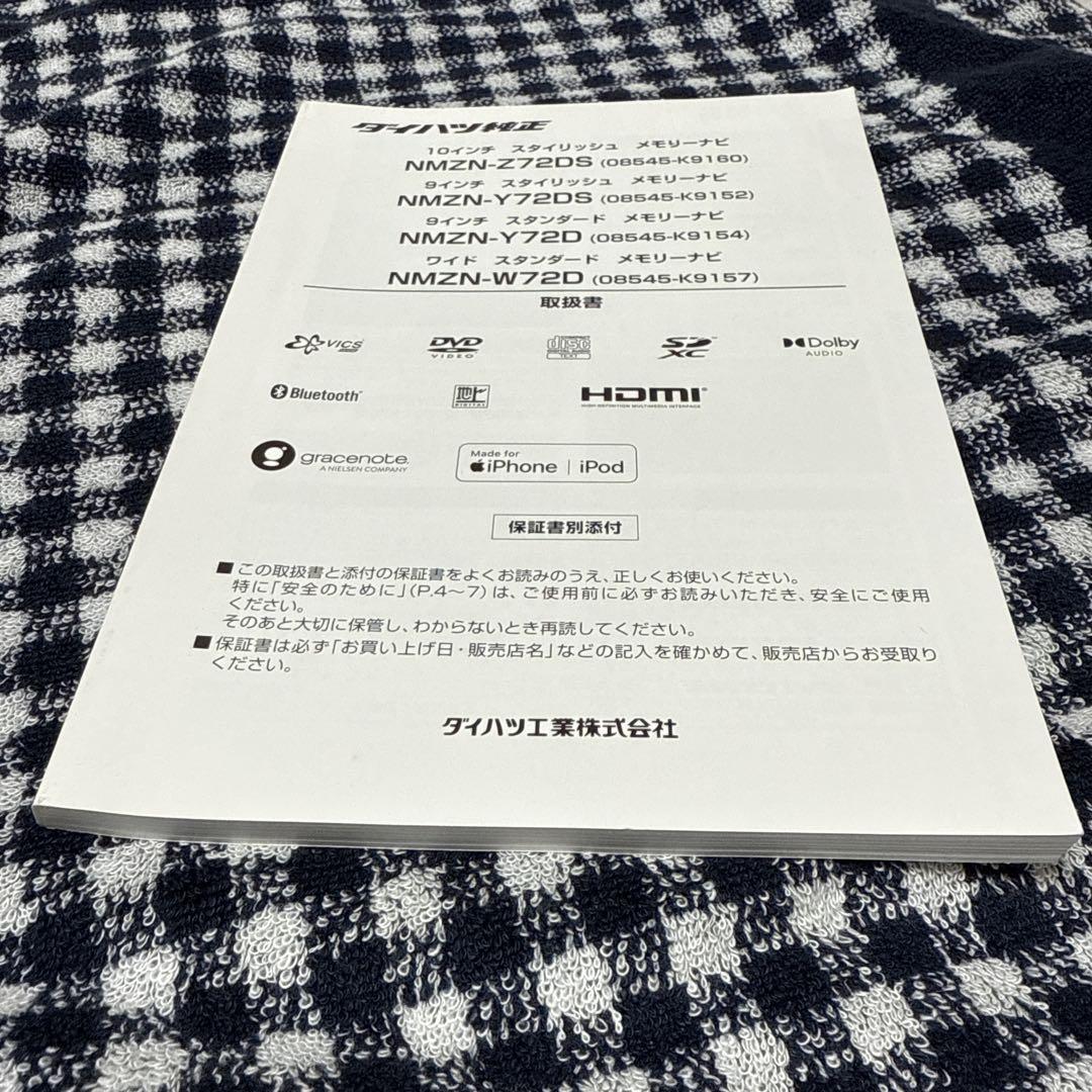 188 Manual NMZN-Z72DS/NMZN-Y72DS/NMZN-W72D